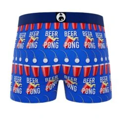 CRAZYBOXER USA Men's Boxer Briefs (Pack 2) -Crazy Boxer CBSEA0101X2A5 5