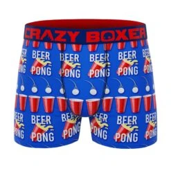 CRAZYBOXER Men's USA Pack 3 Breathable Soft Boxer Briefs -Crazy Boxer CBSEA0101X3A5 5