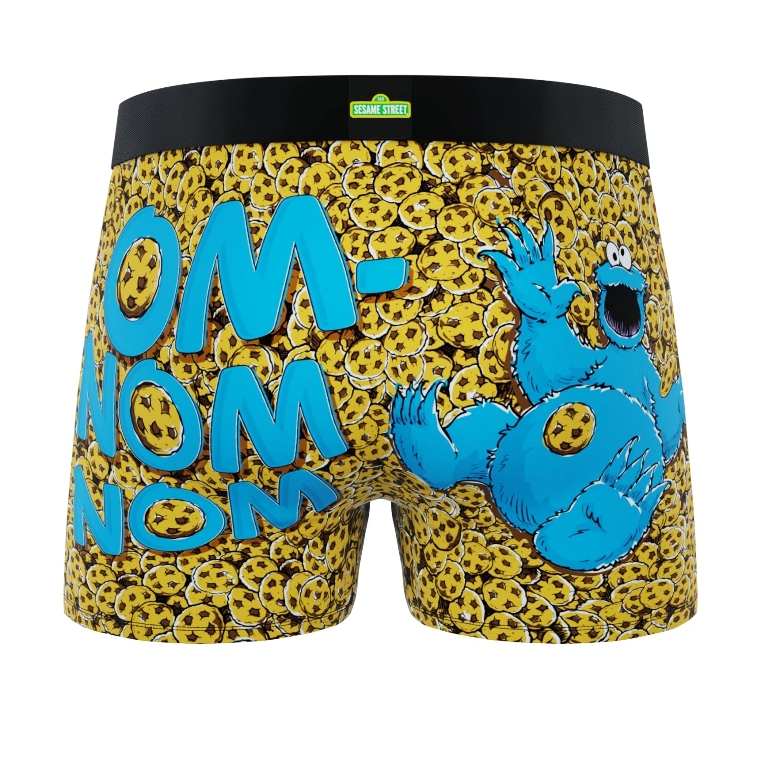CRAZYBOXER Sesame Street Cookie Monster Men's Boxer Briefs (Creative Packaging) 3 CRAZYBOXER Sesame Street Cookie Monster Men's Boxer Briefs (Creative Packaging) - Image 3