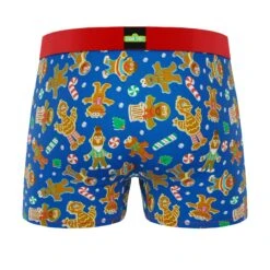 CRAZYBOXER Sesame Street Cookie Santa Monster Men's Boxer Briefs (3 Pack) -Crazy Boxer CBSES01X3H1 6