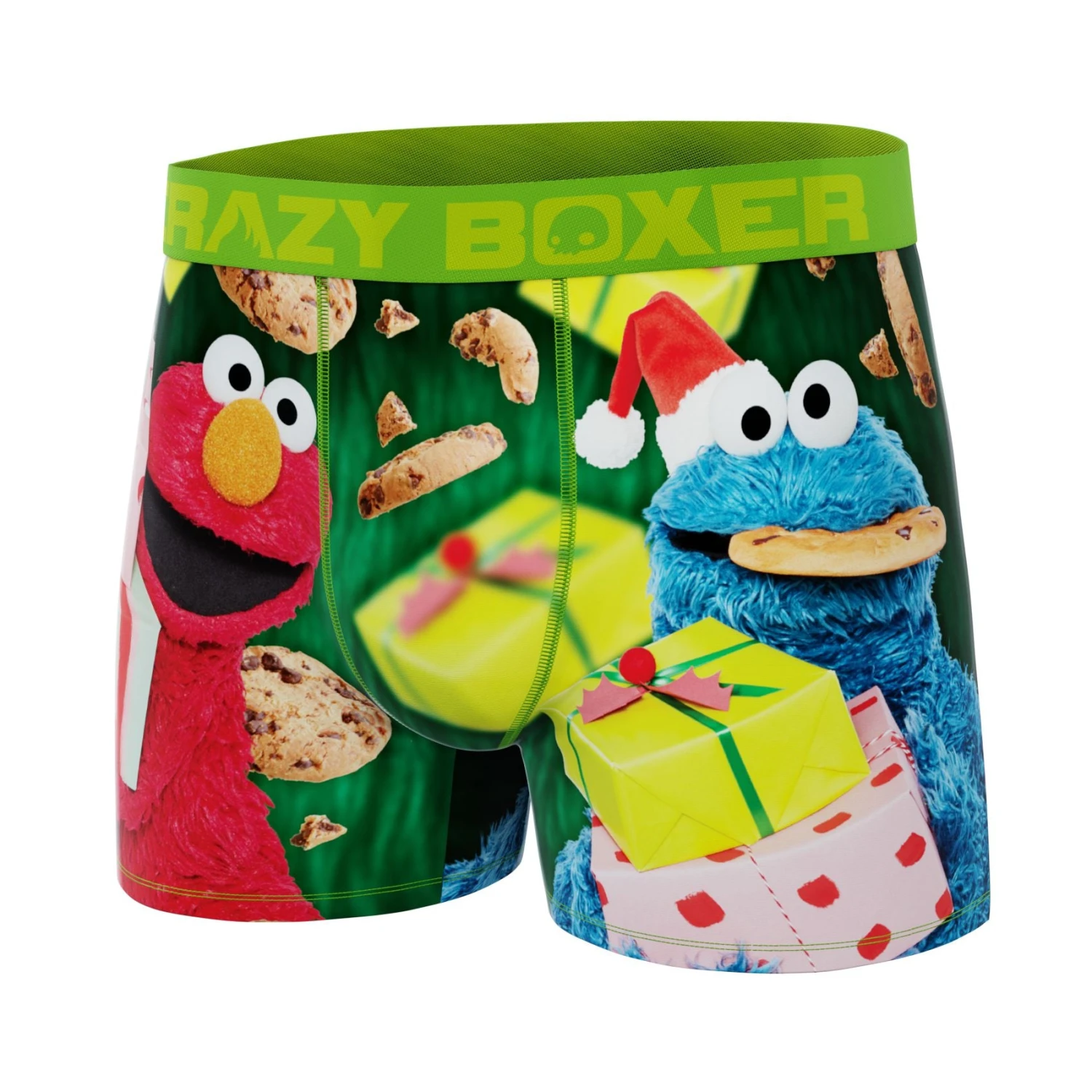 CRAZYBOXER Sesame Street Cookies & Gifts Men's Boxer Briefs 4 CRAZYBOXER Sesame Street Cookies & Gifts Men's Boxer Briefs - Image 4