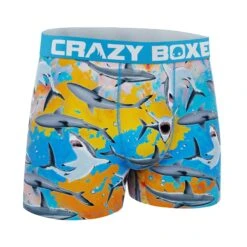 CRAZYBOXER Shark Week Boys Boxer Briefs -Crazy Boxer CBSHA03ALO1 2