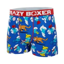 CRAZYBOXER The Smurfs Characters Men's Boxer Briefs -Crazy Boxer CBSMU01CHOR 4