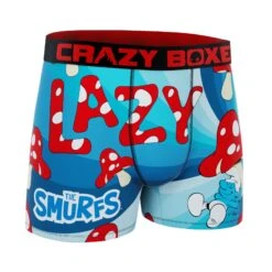 CRAZYBOXER The Smurfs Mushrooms Men's Boxer Briefs -Crazy Boxer CBSMU01MUSH 3