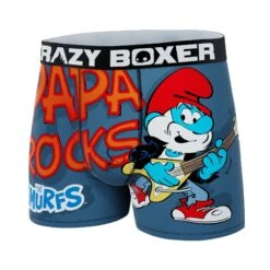 CRAZYBOXER The Smurfs Gift Explosion Men's Boxer Briefs -Crazy Boxer CBSMU01PAP2 4