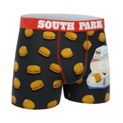 CRAZYBOXER South Park Burger Box Men's Boxer Briefs (Creative Packaging) -Crazy Boxer CBSOU0101BURGN 3