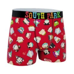 CRAZYBOXER South Park Red Cartman Men's Boxer Briefs 6 CRAZYBOXER South Park Red Cartman Men's Boxer Briefs -Crazy Boxer CBSOU0101CART 3