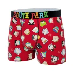 CRAZYBOXER South Park Red Cartman Men's Boxer Briefs 7 CRAZYBOXER South Park Red Cartman Men's Boxer Briefs -Crazy Boxer CBSOU0101CART 4