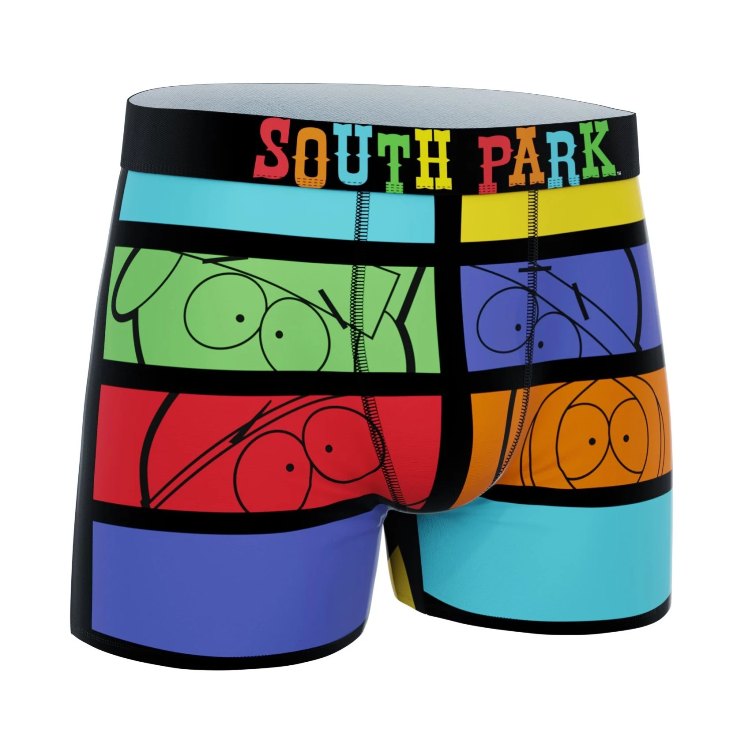 CRAZYBOXER South Park Face Men's Boxer Briefs 3 CRAZYBOXER South Park Face Men's Boxer Briefs - Image 3