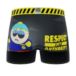 CRAZYBOXER South Park Cartman Cop & Cartman Men's Boxer Briefs (2 Pack) -Crazy Boxer CBSOU0101X2A2 7