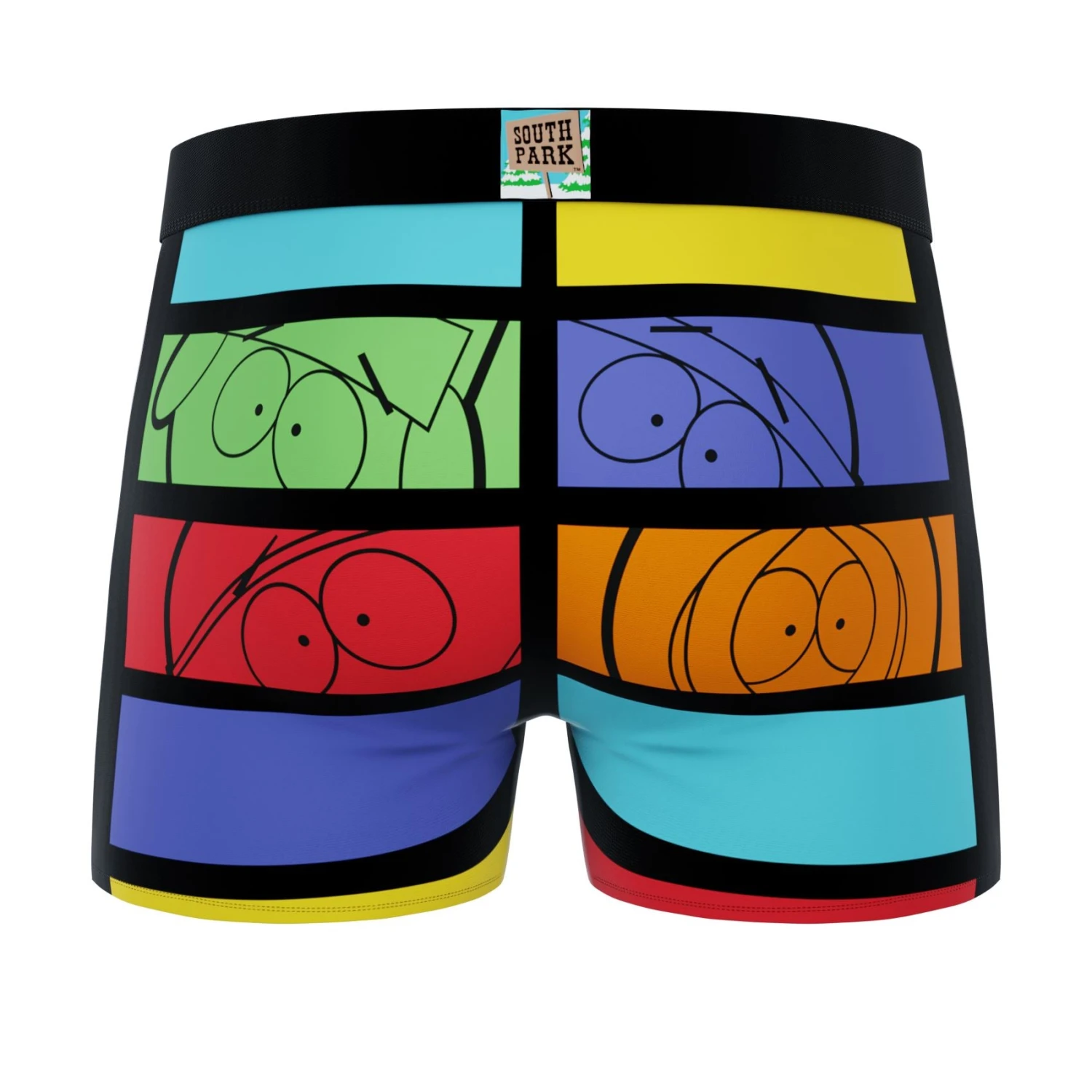 Men's South Park 2-Pack Stick & Faces Boxer Briefs 3 Men's South Park 2-Pack Stick & Faces Boxer Briefs - Image 3