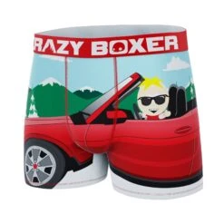 CRAZYBOXER South Park Cartman Butters Showing Off Men's Boxer Briefs -Crazy Boxer CBSOU0102CAR 4