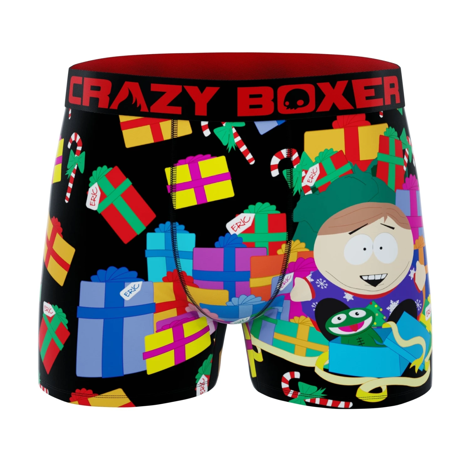 CRAZYBOXER South Park Spoiled Cartman Men's Boxer Briefs 1 CRAZYBOXER South Park Spoiled Cartman Men's Boxer Briefs