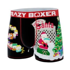 CRAZYBOXER South Park Cartman Santa Line Men's Boxer Briefs -Crazy Boxer CBSOU0102LINE 4