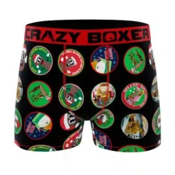 CRAZYBOXER South Park Mr Hankey Badges Men's Boxer Briefs
