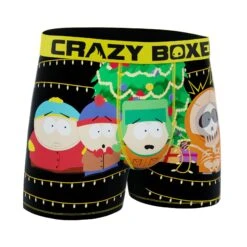 CRAZYBOXER South Park Kenny Christmas Light Men's Boxer Briefs 6 CRAZYBOXER South Park Kenny Christmas Light Men's Boxer Briefs -Crazy Boxer CBSOU0102TREE 3