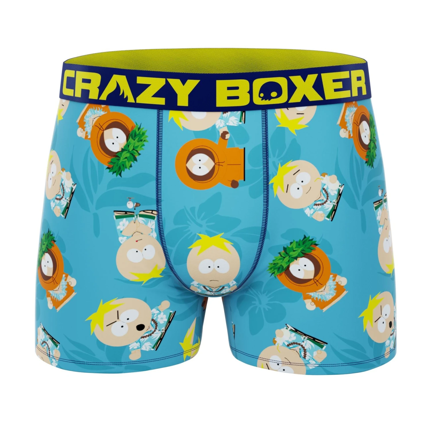 CRAZYBOXER South Park Tropical + Cartman Ripped Men's Boxer Briefs (2 Pack) 2 CRAZYBOXER South Park Tropical + Cartman Ripped Men's Boxer Briefs (2 Pack) - Image 2