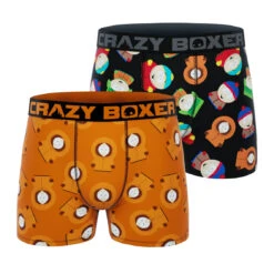 CRAZYBOXER South Park Classic Keny Men's Boxer Briefs (2 Pack)