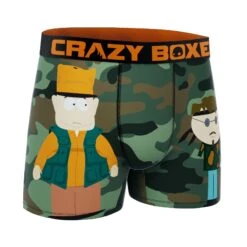 CRAZYBOXER South Park Jimbo's Guns Men's Boxer Briefs -Crazy Boxer CBSOU0105CAMO 3