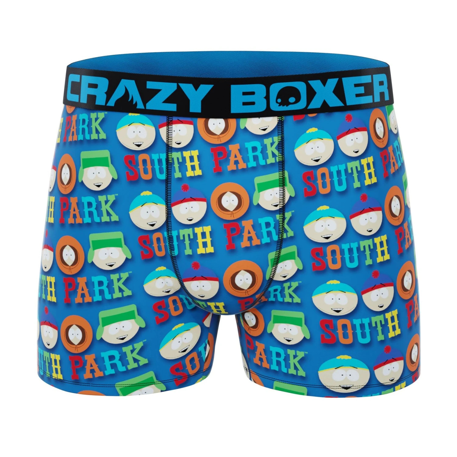 CRAZYBOXER South Park Faces Men's Boxer Briefs 1 CRAZYBOXER South Park Faces Men's Boxer Briefs