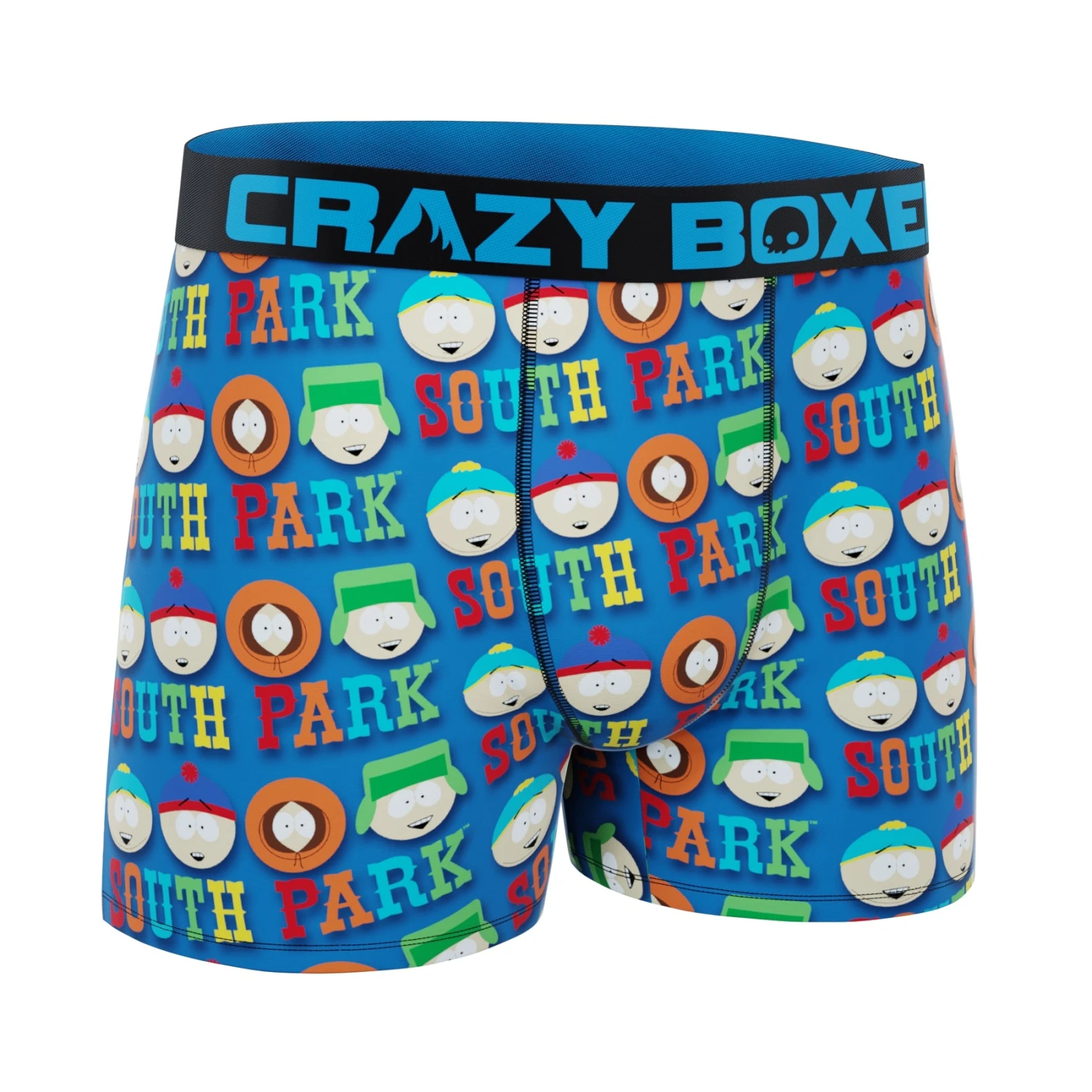 CRAZYBOXER South Park Faces Men's Boxer Briefs 3 CRAZYBOXER South Park Faces Men's Boxer Briefs - Image 3