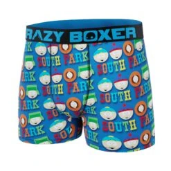 CRAZYBOXER South Park Faces Men's Boxer Briefs 7 CRAZYBOXER South Park Faces Men's Boxer Briefs -Crazy Boxer CBSOU0105GRU2 4