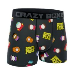 CRAZYBOXER South Park Characters Men's Boxer Briefs 6 CRAZYBOXER South Park Characters Men's Boxer Briefs -Crazy Boxer CBSOU0105GRUP 3