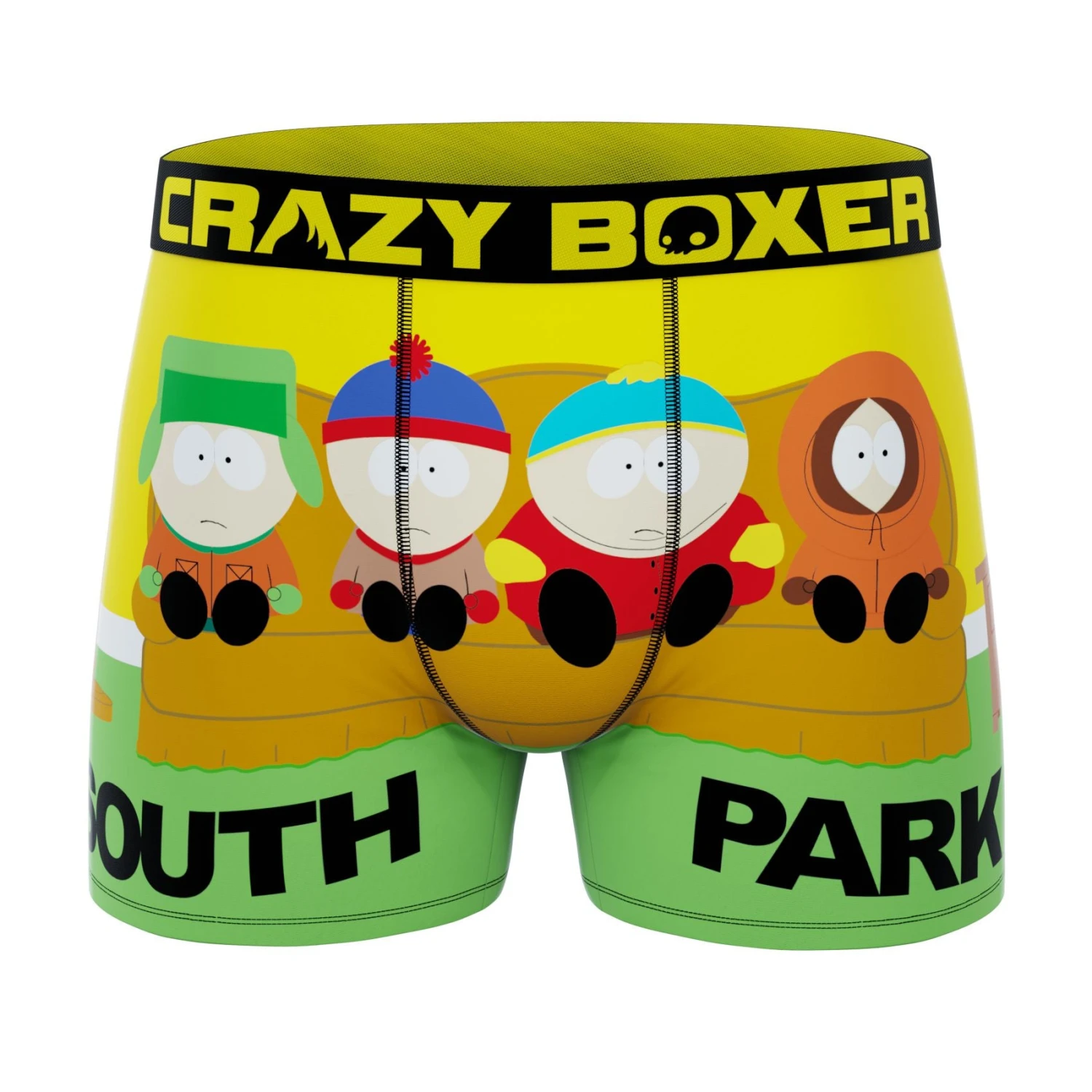 CRAZYBOXER South Park Couch Men's Boxer Briefs 1 CRAZYBOXER South Park Couch Men's Boxer Briefs