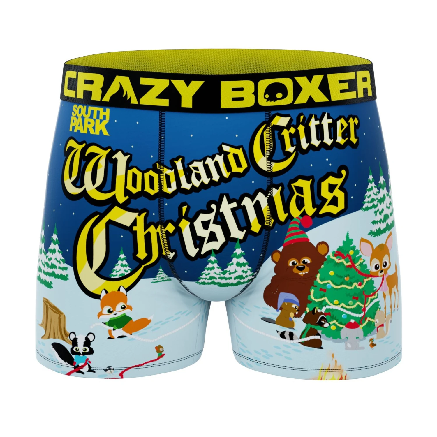 CRAZYBOXER South Park Woodland Critter Men's Boxer Briefs 1 CRAZYBOXER South Park Woodland Critter Men's Boxer Briefs