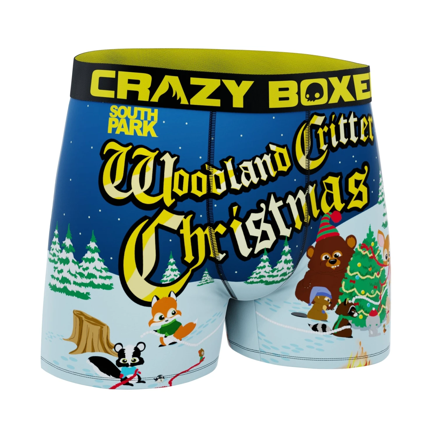 CRAZYBOXER South Park Woodland Critter Men's Boxer Briefs 3 CRAZYBOXER South Park Woodland Critter Men's Boxer Briefs - Image 3