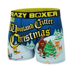 CRAZYBOXER South Park Woodland Critter Men's Boxer Briefs 7 CRAZYBOXER South Park Woodland Critter Men's Boxer Briefs -Crazy Boxer CBSOU01CRIT 4