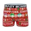 CRAZYBOXER South Park Happy Holidays Men's Boxer Briefs