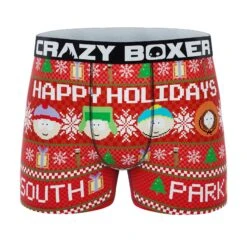 CRAZYBOXER South Park Happy Holidays Men's Boxer Briefs