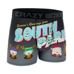 Men's Pack Boxer Briefs - South Park - Season's Greetings -Crazy Boxer CBSOU01HOLI 3