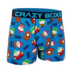 CRAZYBOXER South Park School Break Men's Boxer Briefs -Crazy Boxer CBSOU01PIXE 3