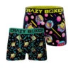 CRAZYBOXER Spongebob Burg Men's Boxer Briefs (2 Pack)