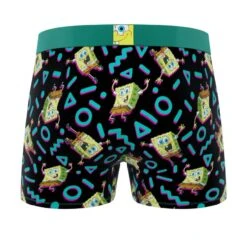 CRAZYBOXER Spongebob Burg Men's Boxer Briefs (2 Pack) -Crazy Boxer CBSPB0101X2A1 7