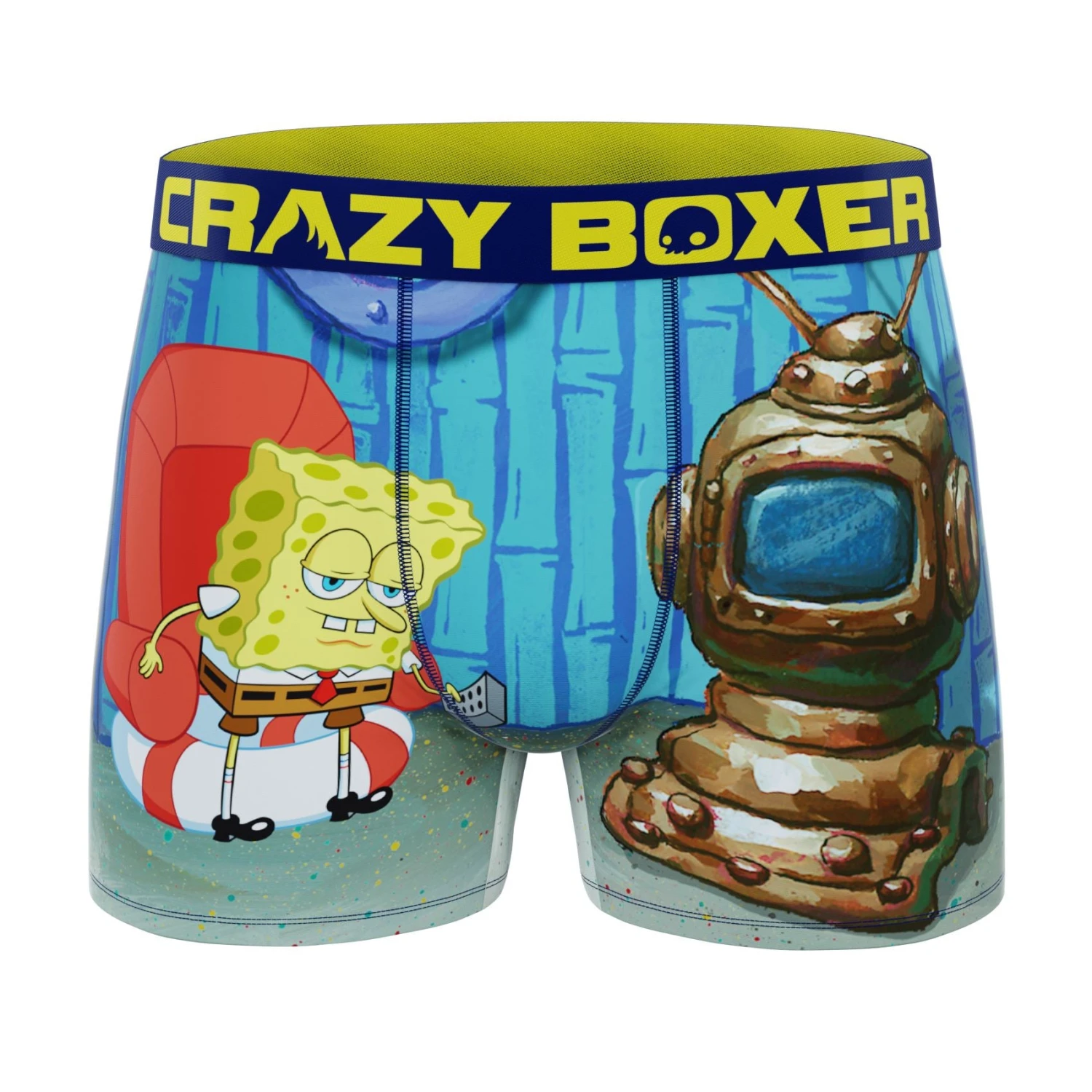 CRAZYBOXER Spongebob Aww Men's Boxer Briefs (6 Pack) 3 CRAZYBOXER Spongebob Aww Men's Boxer Briefs (6 Pack) - Image 3