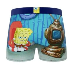 CRAZYBOXER Spongebob Ice Cream Head Men's Boxer Briefs (3 Pack) -Crazy Boxer CBSPB0102X3C2 5