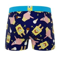 CRAZYBOXER Spongebob Ice Cream Head Men's Boxer Briefs (3 Pack) -Crazy Boxer CBSPB0102X3C2 9