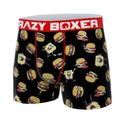 CRAZYBOXER SpongeBob Food Men's Boxer Briefs -Crazy Boxer CBSPB0103FOOD 4