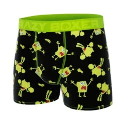 CRAZYBOXER Spongebob Kelp Men's Boxer Briefs -Crazy Boxer CBSPB0103KELP 4