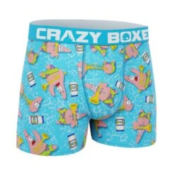 Men's Spongebob Mayo Boxer Briefs -Crazy Boxer CBSPB0103MAYO 3