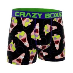 CRAZYBOXER SpongeBob Patrick Men's Boxer Briefs -Crazy Boxer CBSPB0103PATR 3