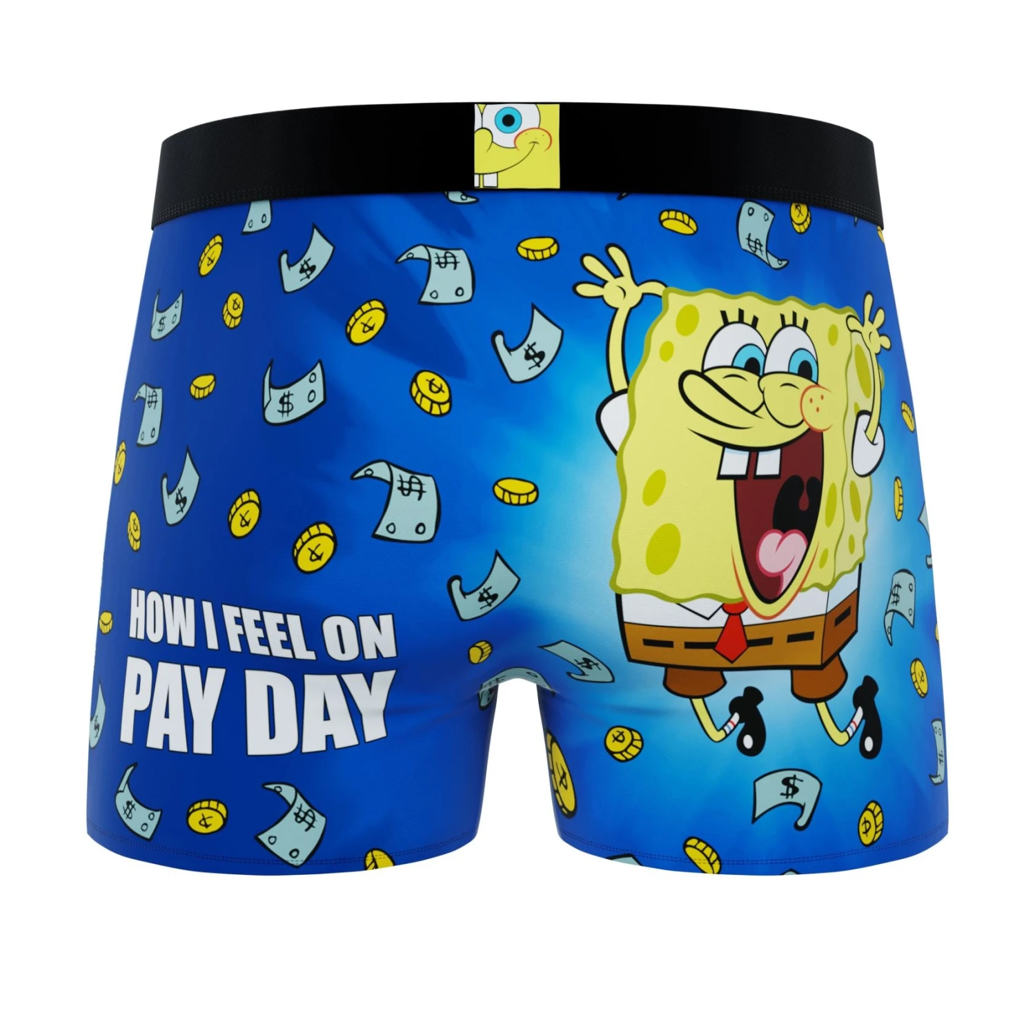 CRAZYBOXER Spongebob Pay Day Be Like Men's Boxer Briefs 2 CRAZYBOXER Spongebob Pay Day Be Like Men's Boxer Briefs - Image 2