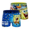 CRAZYBOXER SpongeBob PayDay Men's Boxer Briefs (Pack 2)