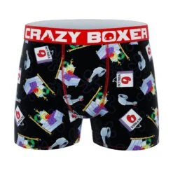 CRAZYBOXER Spongebob Leif Erikson Day Head Men's Boxer Briefs (2 Pack) -Crazy Boxer CBSPB0103X2C2 6