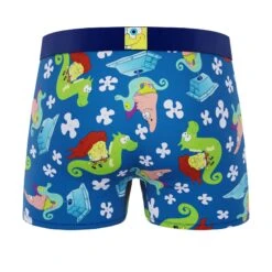 CRAZYBOXER Spongebob Seahorse Crazy Men's Boxer Briefs (2 Pack) 9 CRAZYBOXER Spongebob Seahorse Crazy Men's Boxer Briefs (2 Pack) -Crazy Boxer CBSPB0103X2C3 7