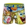 CRAZYBOXERSpongeBob BurgerMen's Boxer Briefs (Pack 5)