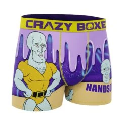 CRAZYBOXER SpongeBob Men's Boxer Briefs (Creative Packaging) -Crazy Boxer CBSPB0104CUTEN 3